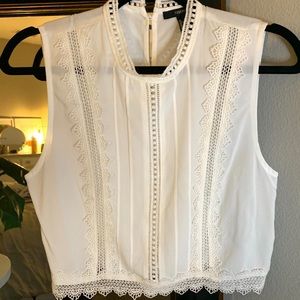 Forever 21 white blouse